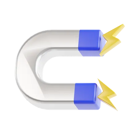 Magnet  3D Icon