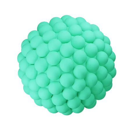Magnet ball  3D Icon