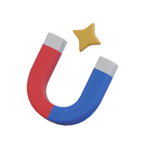 Magnet Marketing  3D Icon