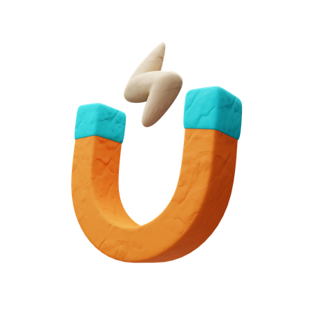 Magnet Power  3D Icon