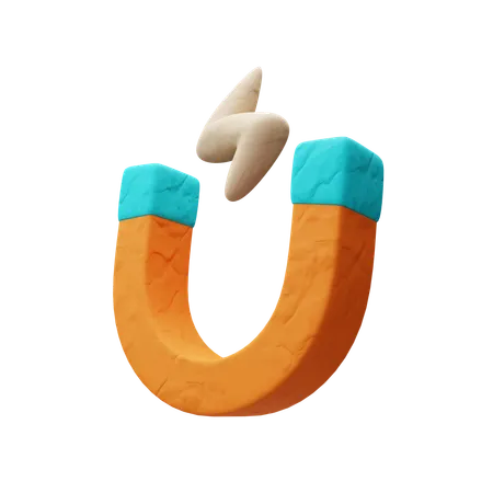 Magnet Power  3D Icon