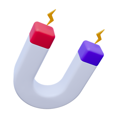 Magnete  3D Icon