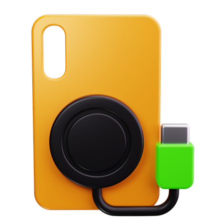 Magnetic Charger  3D Icon