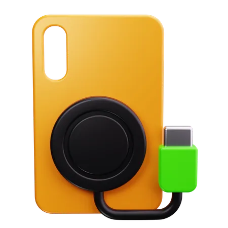 Magnetic Charger  3D Icon