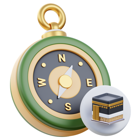 Magnetic Compass  3D Icon