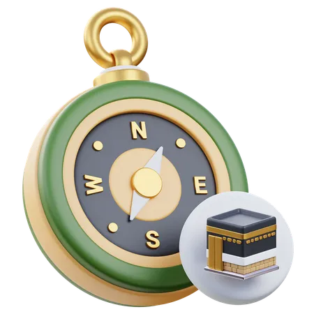 Magnetic Compass  3D Icon