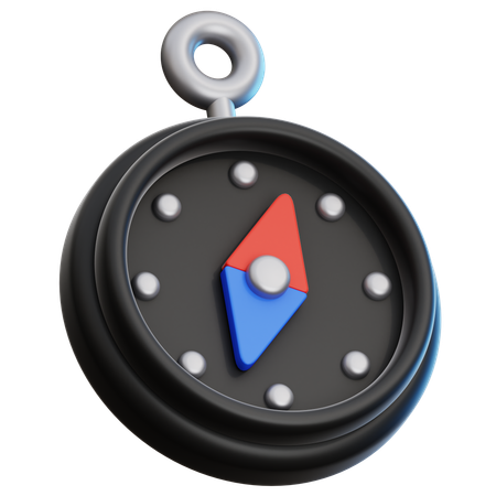 Magnetic Compass  3D Icon