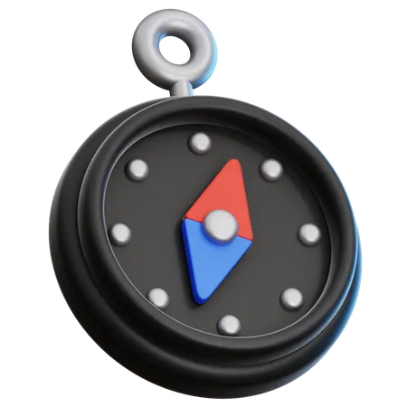 Magnetic Compass  3D Icon