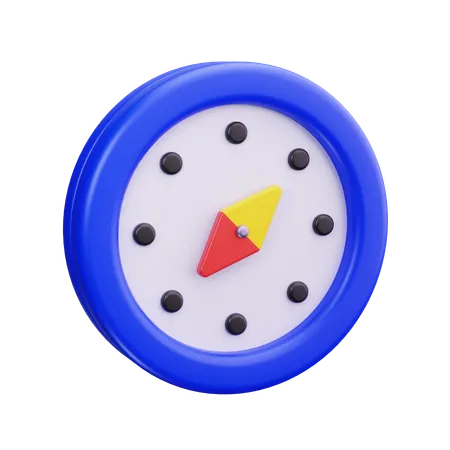 Magnetic Compass  3D Icon