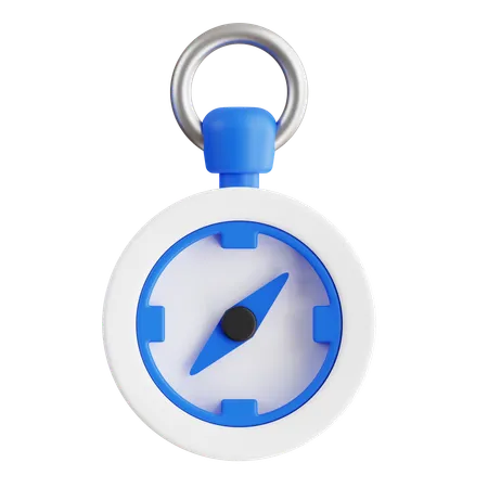 Magnetic Compass  3D Icon