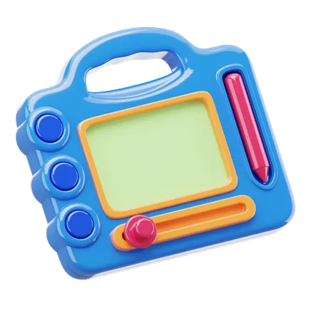 磁気描画ボード  3D Icon