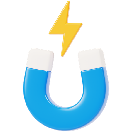 Magnetic Energy  3D Icon