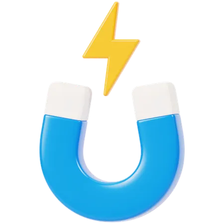 Magnetic Energy  3D Icon