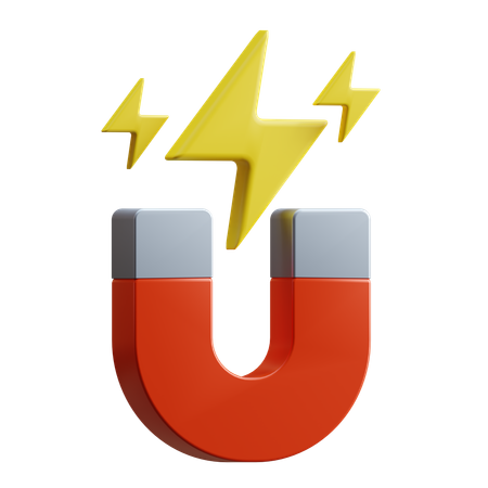 Magnetic Energy  3D Icon