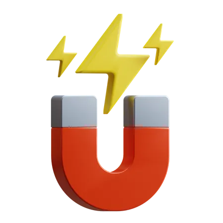 Magnetic Energy  3D Icon