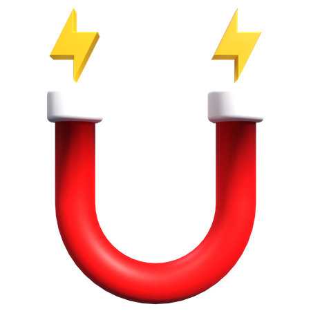 Magnetic Energy  3D Icon