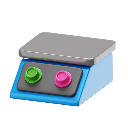 Magnetic Stirrer  3D Icon