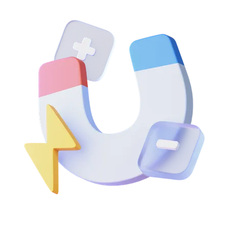 Magnéticos  3D Icon