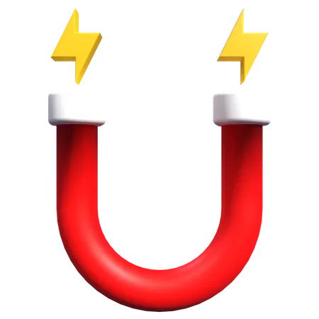 Magnetische Energie  3D Icon