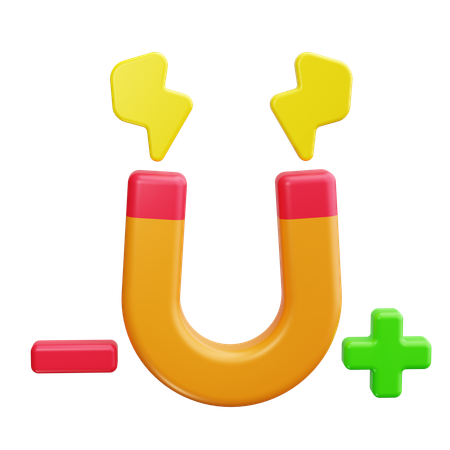 Magnetismus  3D Icon