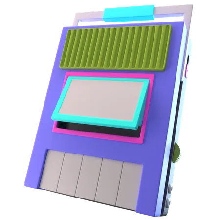 Magnétophone  3D Icon