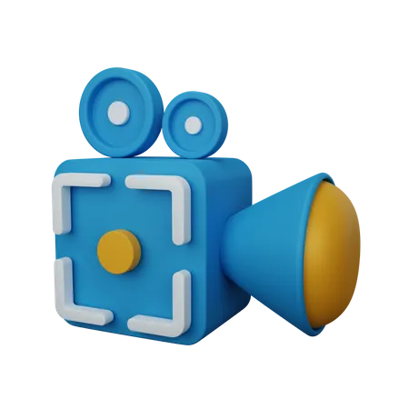 Magnétoscope  3D Icon