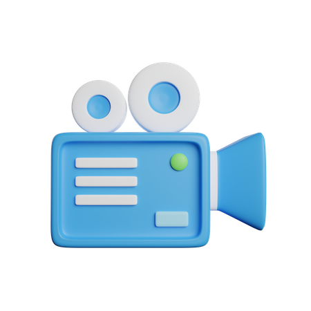 Magnétoscope  3D Icon