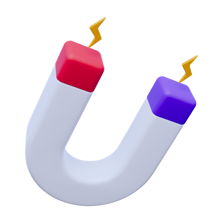 Magnets  3D Icon