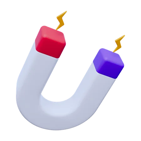 Magnets  3D Icon