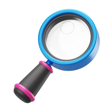 Magnifier  3D Icon