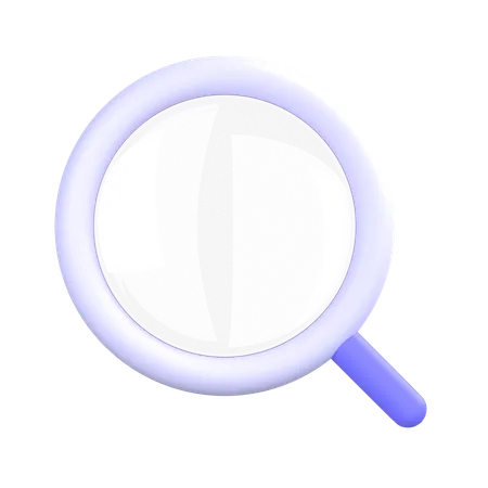 Magnifier  3D Icon