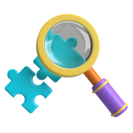 Magnifier  3D Icon