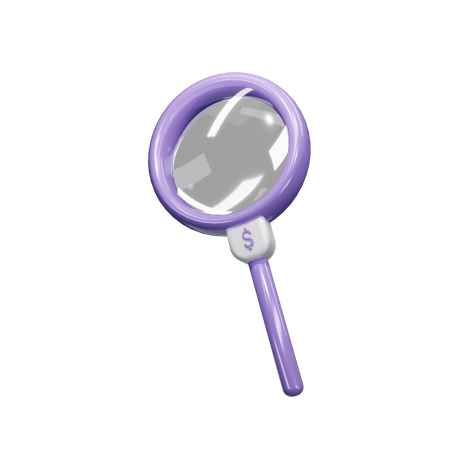 Magnifier  3D Icon