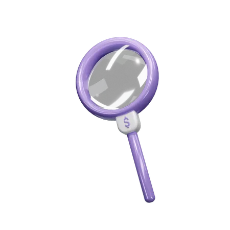 Magnifier  3D Icon