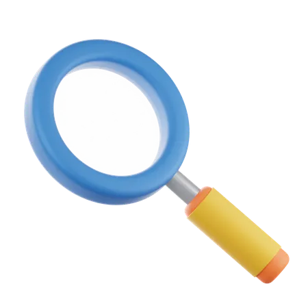 Magnifier  3D Icon