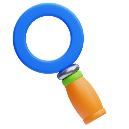 Magnifier  3D Icon