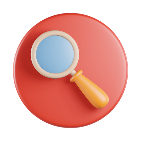 Magnifier  3D Icon