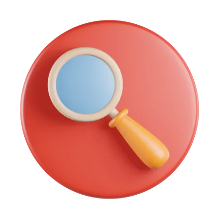 Magnifier  3D Icon