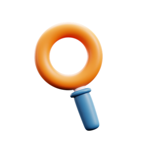 Magnifier  3D Icon