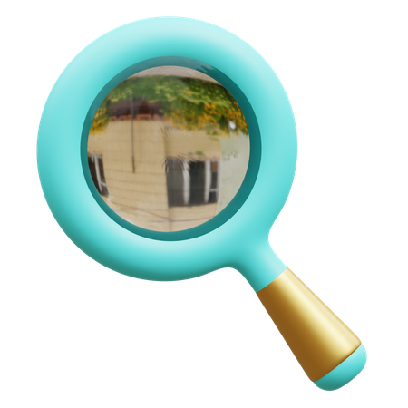 Magnifier  3D Icon