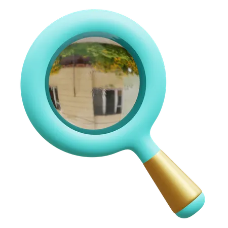 Magnifier  3D Icon