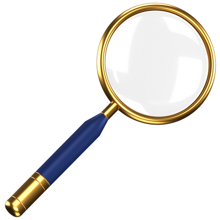 Magnifier  3D Icon