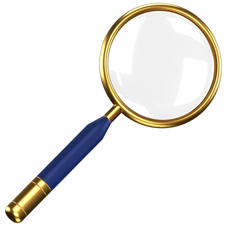 Magnifier  3D Icon