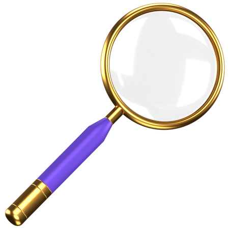 Magnifier  3D Icon