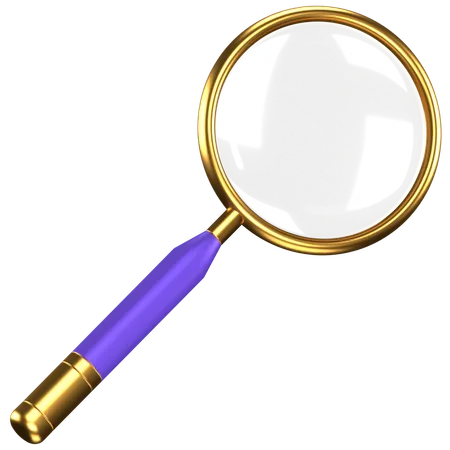 Magnifier  3D Icon