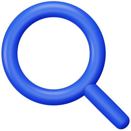 Magnifier  3D Icon