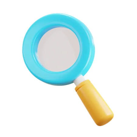 Magnifier  3D Icon