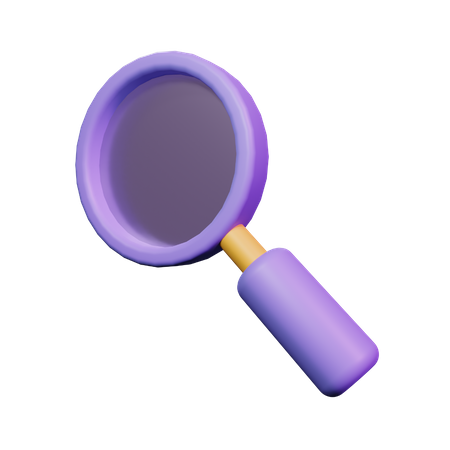 Magnifier  3D Icon