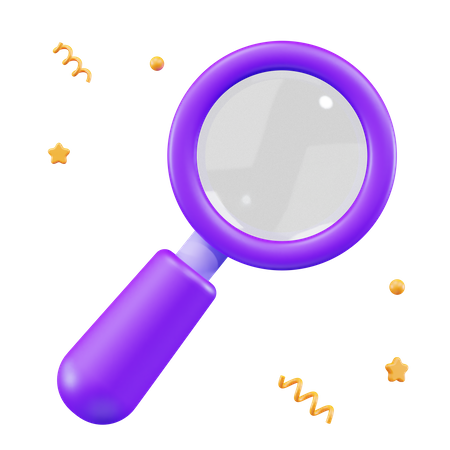 Magnifier  3D Icon