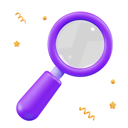 Magnifier  3D Icon